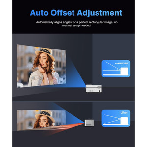 Proiettore Smart 4K a Tiro Corto con Auto Focus, Android 13 Integrato, Schermo da 120 Pollici - Product Image 2