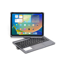 Casing pelindung Tablet 2-in-1 BT Ipad, casing pelindung Tablet, Keyboard Backlit, casing Keyboard dan layar sentuh 10.2 inci
