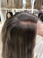 Perruques chinoises en dentelle HD en gros, vierges, pré-épilées, avec ligne de cheveux naturelle, sans colle, transparentes, respirantes, petites