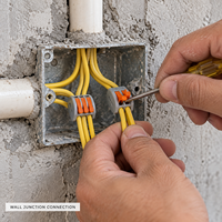 Câble en cuivre souple multibrins BVR, isolé en PVC, fil électrique monobrin pour câblage interne d'équipements