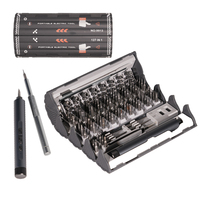 YaJin 127 en 1 Mini tournevis multifonctionnel, perceuse électrique rechargeable à piles pour la réparation d'ordinateurs
