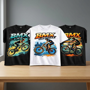ผู้ผลิต OEM รับผลิตเสื้อยืด BMX พิมพ์ลายตามสั่ง ขายส่ง ระบายอากาศ แห้งเร็ว ไซส์ใหญ่ ยูนิเซ็กซ์ เสื้อผ้ากีฬาฤดูหนาวสำหรับปั่นจักรยาน - Product Image 3