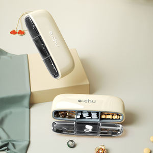 7 giorni di scatola di pillole organizer scatola di pillole quotidiano carino custodia portatile di grande capacità portapillole per integratori - Product Image 4