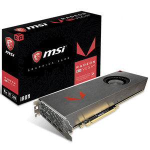 การ์ดจอ Radeon 64 IRON 8G พร้อมหน่วยความจำ 8GB HBM2 4096 ยูนิตคอร์ รองรับ Crossfire 4-Way (Bridgeless) Radeon RX Vega 64 IRO - Product Image 1