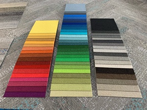 Coloridas baldosas de PVC cuadradas de 60x60 y 50x50, de pelo cortado, acolchadas, antideslizantes, decorativas, <span class=keywords><strong>para</strong></span> suelo de oficina, tapizadas, tejidas, <span class=keywords><strong>para</strong></span> el hogar y <span class=keywords><strong>para</strong></span> oración. - Product Image 1