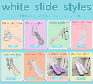 Tobogán de <span class=keywords><strong>Bolas</strong></span> de Plástico Blanco de Lujo Comercial para Interiores, Piscina de <span class=keywords><strong>Bolas</strong></span> Suave para Fiestas Infantiles y Eventos Escolares - Product Image 4