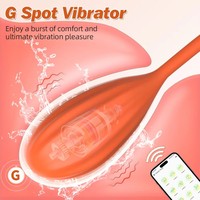 Antpop USB-Aufladbarer 9-Frequenz Doppel-Vibrations-Latex Wasserdichter Faltbarer Interaktiver Dildo 55DB