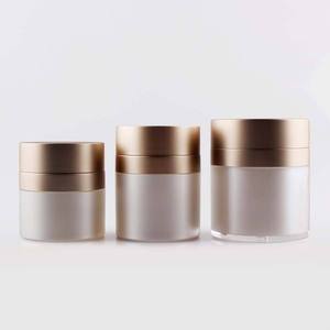 <span class=keywords><strong>LIFEPACK</strong></span> Zhejiang 15ml/30ml/50ml Silber & Perlweiß Acryl-Basis ABS-Kragen RF-Modell Airless-Pumpspender Kosmetikdosen für Lidschatten - Product Image 3