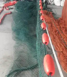 中国尼龙复丝拉美网渔船用浮动渔网拖网