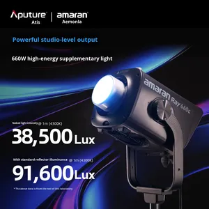 Para Ray 660c, Luz de Relleno Profesional a Todo Color de 660w para Video/Fotografía en Vivo, Control por Aplicación, Uso Constante, Amaran Nuevo Ray 660c - Product Image 2