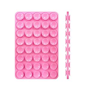 Support de téléphone portable multifonctionnel double face en silicone avec ventouse puissante de 40 mm² – En stock - Product Image 2