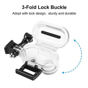 <span class=keywords><strong>Precio</strong></span> al por mayor para Insta360 GO 3 / GO 3S PULUZ 40m carcasa impermeable subacuática con adaptador de base y tornillo - Product Image 4