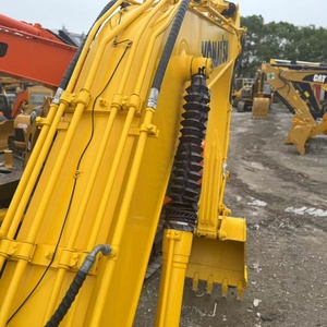 Excavadora de cadenas Komatsu de 20 toneladas PC 200 con pintura original de fábrica, maquinaria pesada para uso en campo, excavadora usada. - Product Image 6