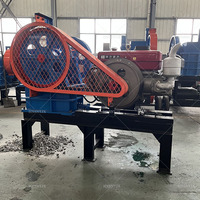 Trituradora de Mandíbulas Pe 150 X 250, Trituradora de Mandíbulas Pequeña con Motor Diésel, Trituradora de Mandíbulas para Concreto, Repuestos para Trituradoras de Mandíbulas, Trituradoras de Roca China