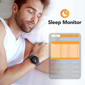 Montre connectée à écran rond la plus vendue par ODM/OEM, surveillance de la fréquence cardiaque, suivi de l'activité physique, suivi du sommeil, étanche à l'eau - Product Image 4