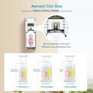 Dispensador de Aerosol Ambientador de 300 ml - Montaje en Pared con Temporizador Semanal (<span class=keywords><strong>Lunes</strong></span>-Domingo) para Áreas Públicas - Product Image 4