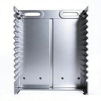 Fabrication de tôles sur mesure de haute précision, découpe laser en acier inoxydable et en aluminium, service de pliage de métaux personnalisé