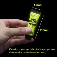 Peinture fluorescente UV pour le visage et le corps, maquillage néon, fournitures pour activités sociales, fête nocturne vibrante, carnaval d'Halloween effrayant