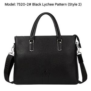 Mochila de Gran Capacidad, Logotipo Personalizado, Maletín de Negocios para Viajes, Bolso de Hombro de Cuero Genuino Resistente para Hombre, Bolso para Portátil - Product Image 2
