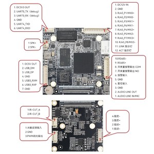 Dv500 + imx662 CCTV mô-đun máy ảnh WDR 2MP aiisp tăng cường hình ảnh ai nhận dạng khuôn mặt IPC mô-đun máy ảnh - Product Image 4