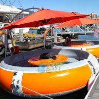 Bateau Électrique Donut Barbecue pour Parc Aquatique – Idéal pour la Location Commerciale et les Promenades Touristiques – À Vendre