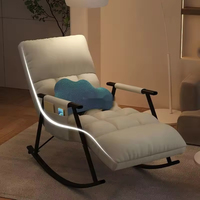 Fauteuil à bascule confortable, fauteuil inclinable paresseux, canapé pour balcon, salon, chambre à coucher, sieste et détente