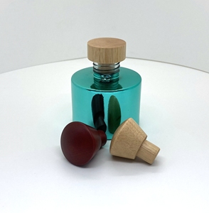 Custom Top Selling Laser Cutting Free Size Aromatic Wooden <b>Perfume</b> Cover for <b>Perfume</b> Bottle Air Fresher <b>Container</b> - Product Image 5