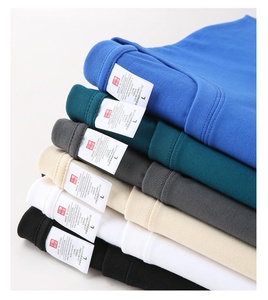 เสื้อยืดลำลองสำหรับผู้หญิงผ้าคอตตอนไซส์ใหญ่พิเศษพิมพ์ลายโลโก้แบบกำหนดเอง TKAN306 - Product Image 3