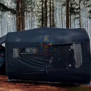 Tente pneumatique portable, tente de camping, tente de randonnée pliable, imperméable, grande tente carrée familiale, capsule de glamping, tente gonflable - Product Image 2