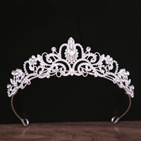 Haute qualité filles bandeau diadème populaire accessoire de cheveux de mariée et dix-huitième anniversaire couronne cadeau pour les filles