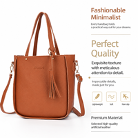 Ensemble de 4 sacs à main tendance en cuir PU avec fermeture éclair et logo personnalisé, le plus vendu de 2026, pour femme, sac à bandoulière unique, sac à main pour maman