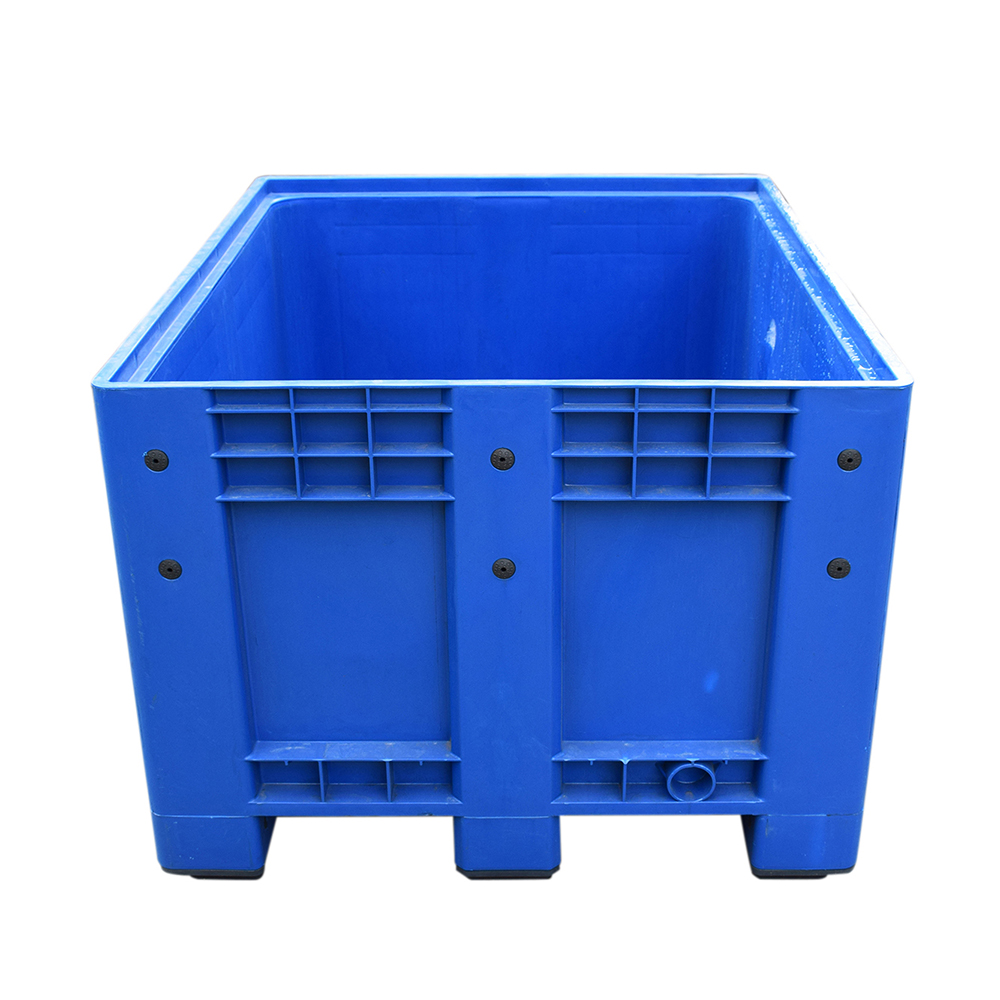 PP материал транспортировка штабелирование хранения больших фруктов HDPE Сетка пластиковая коробка для поддонов