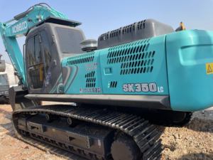 Alta calidad CE certificado con el precio más barato Japón Original Kobelco SK350 oruga de segunda mano 35 toneladas excavadora pesada usada - Product Image 3