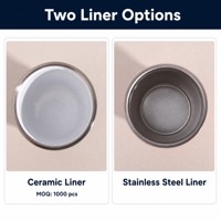 Mug à café isotherme en acier inoxydable à double paroi de 6 oz avec couvercle à clapet, personnalisable avec logo, idéal pour les cadeaux d'entreprise - Vente en gros ZB