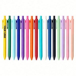 Stylo bille gel 0,5 mm coloré et mignon avec logo personnalisé, idéal pour les cadeaux promotionnels – Nouveauté 2025, Vente Flash - Product Image 1