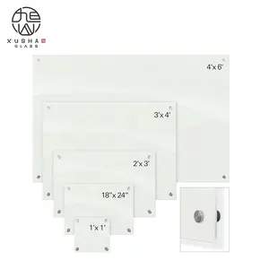 <span class=keywords><strong>Tableau</strong></span> blanc <span class=keywords><strong>magnétique</strong></span> effaçable à sec <span class=keywords><strong>en</strong></span> <span class=keywords><strong>verre</strong></span> trempé de 4 mm d'épaisseur, 48 x 72 pouces, à fixer au mur, avec accessoires inclus <span class=keywords><strong>pour</strong></span> - Product Image 5