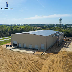 Edificio de Estructura de Acero Arquitectónica Prefabricada Galardonada para Uso en Talleres y Almacenes, Diseño Personalizable - Product Image 5