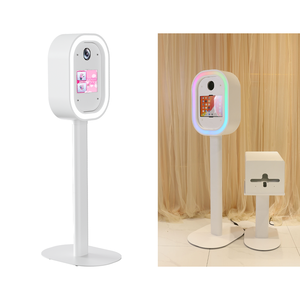 Ligero Horizontal <span class=keywords><strong>iPad</strong></span> Photobooth Shell Oval 10,9/12,9/13 "<span class=keywords><strong>iPad</strong></span> Dslr Photo Booth Machine Selfie Event PhotoBooth <span class=keywords><strong>Case</strong></span> - Product Image 1