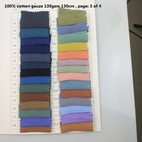 Tissu textile de maison léger et respirant, best-seller aux États-Unis, coton froissé, double couche, uni, teint, gaze, mousseline pour sacs et jouets