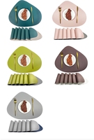 Elégant tapis de table à manger moderne et imperméable antidérapant en cuir imprimé isolation thermique napperon en cuir de litchi