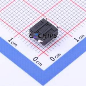 TC-6601-4.3-160G Tactile Switch SMD-4P,6x6mm Switch Single Pole Single Throw Round Button 1.6N Vertical Mount - Product Image 2