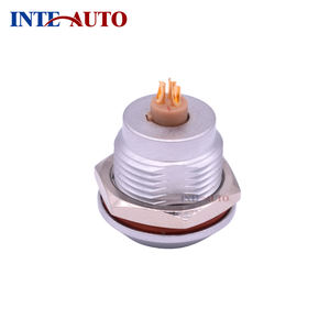 品牌连接器EEG.0K 1K 2针3针圆形连接器插座母插座焊接杯面板安装中国工厂 - Product Image 3