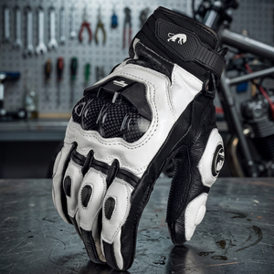 Guantes de Motocicleta Pyrotect Transpirables con Revestimiento de Poliuretano, Cierre de Hebilla, para Ciclismo Diario, Antideslizantes, con Protección para Nudillos - Product Image 3