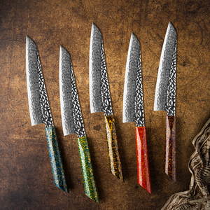 Tay cầm dao Grandsharp tự làm, nghệ thuật sơn mài, dành cho bộ dao bếp, chất lượng cao, kiểu dáng hiện đại, tay cầm dao sơn mài - Product Image 4