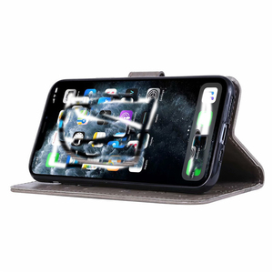 Funda tipo billetera con tapa de cuero para niñas Business 5G Compatible con <span class=keywords><strong>iPhone</strong></span> 16 15 14 12 Mini 11 Pro Max <span class=keywords><strong>SE</strong></span> <span class=keywords><strong>2020</strong></span> 7 Plus S25 contraportada - Product Image 6