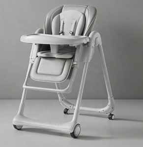 <span class=keywords><strong>Chaise</strong></span> haute électrique intelligente pour bébé, multifonctionnelle, pliable, inclinable, berçante, réglable, en métal, portable et sécurisée - Product Image 5