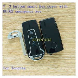 Coque de clé intelligente 100 % originale <span class=keywords><strong>Higher</strong></span> V3 avec clé d'urgence HU162 pour Volkswagen Touareg - Télécommande et clés de véhicule - Product Image 2