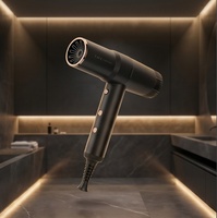 Sèche-cheveux ionique BLDC haute vitesse 110000 tr/min, moteur sans balais, 3 vitesses, portable, pour camping-car et hôtel, 1875W-2000W, buse magnétique