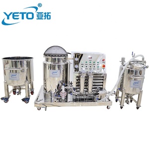 Machine de filtration à refroidissement liquide en acier inoxydable YPM-100L pour le traitement des parfums et des démaquillants, longue durée de vie - Product Image 1