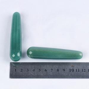 Bulk Natural Clear Quarz Kristall Dildo Yoni Heil massage Zauberstab Damen Edelstein Chakra Zauberstäbe Andere Kristall Handwerk - Product Image 3
